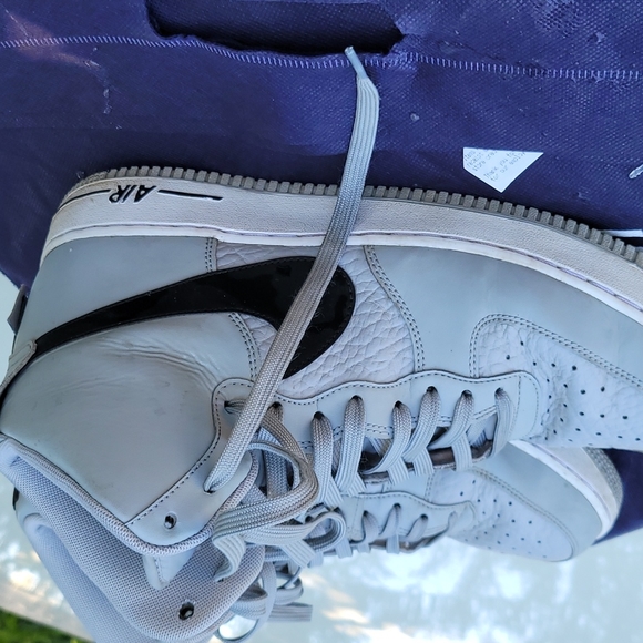 Nike Air Force 1 High Nba Pack SZ 10.5 - Picture 2 of 5